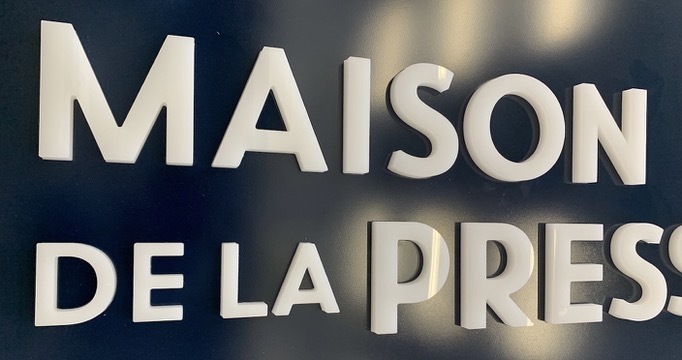 bloc led maison de la presse